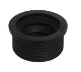 [12743] Oh Sifon-Nippel Zwart 5/4-50 Mm 33020