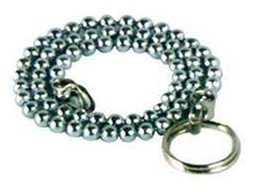 [12767] OH ketting verkr. + 2 ringen 50cm