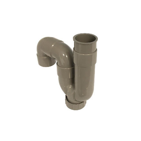[12861] Universeel Sifon S-P 40 Mm Pvc