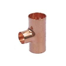 [13629] Verloop T-Stuk Fff Rood Koper 15X12X15 M