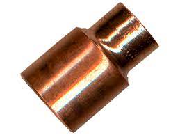 [13639] Verloopmof Mf Rood Koper 15X12 Mm