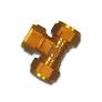 [13775] Klemkoppeling T-Stuk Messing 12 Mm