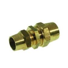 [13815] Gas-Klemkoppeling Recht Messing 22X15 Mm