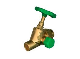 [14054] Waterstopkraan Messing 15 Mm-Ssp