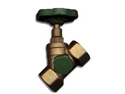 [14059] Waterstopkraan Met Aftapper Messing 1/2 Ffp