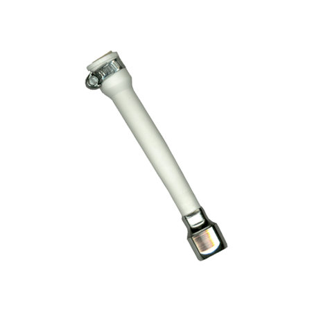 [14081] Straalbreker M/Pvc Slang Z/Dr, Chroom
