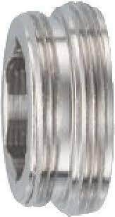 [14091] 1 Verloopstuk M22Xm24 Verchroomd Pl,Zak