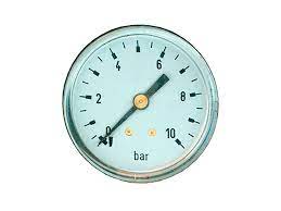 [14127] Manometer Axial 52 Mm  1/4-10 Kg
