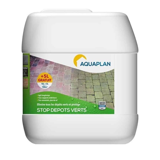 [29263] Aquaplan Stop Groene Aanslag 10L + 5L