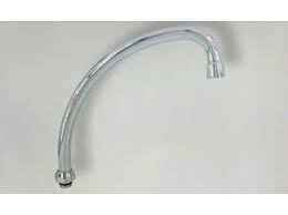 [33958] HU zwevelbek voor wastafelkraan 130mm chroom