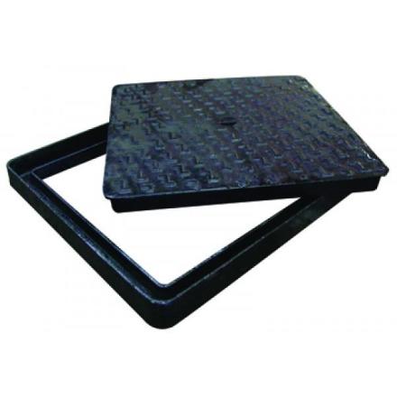 [47427] Gietijzer putdeksel NOD. 12.5T 50x50cm