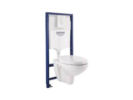 [46384] Grohe Solido Geo Ophang Wc Pack (Rimless)