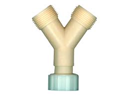 [60949-0] Y-stuk aftap voor toevoer 3/4