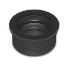 [61734] Schroefmanchet Voor Sifon Zwart 6/4X32 Mm