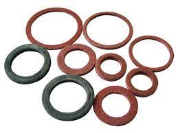 [61750] Dichting Fiber/Rubber Set 16 St