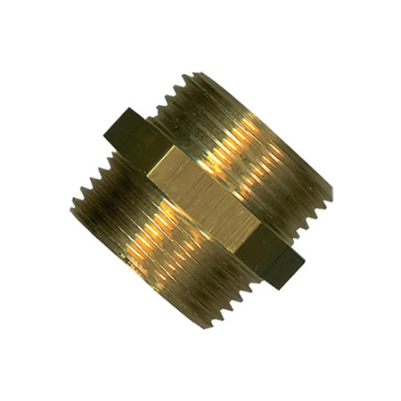 [61866] Verloopnippel 3/8Mx1/4M Messing