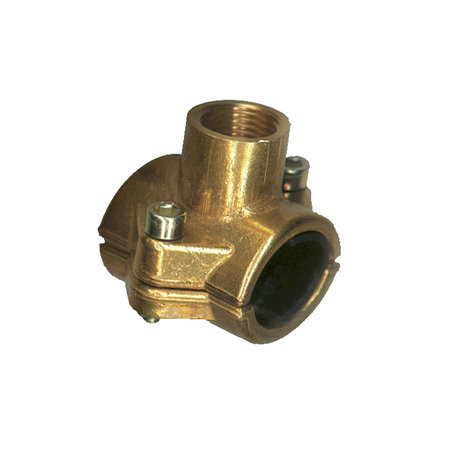 [62590] Zadelklem Messing 15 X 1/2