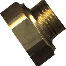 [62779] Verloopnippel 4/4F x 3/4M messing