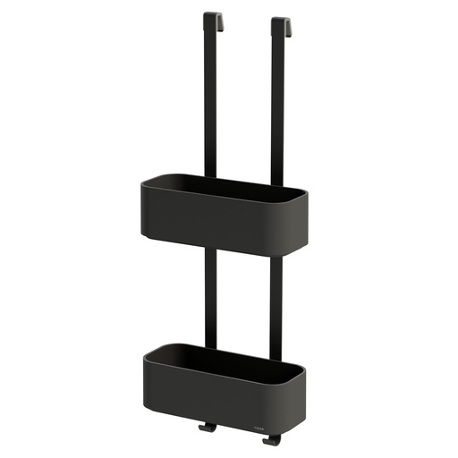 [74797] 2-store hangend doucherek - zwart