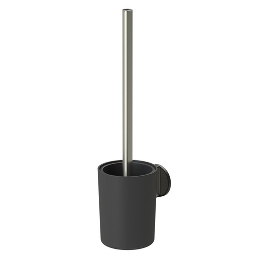 [74976] Tune Toiletborstelhouder - Rvs/Zwart