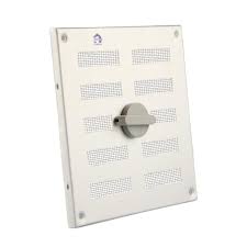 [48200] Renson 4037 opbouwrooster regelbaar 155x155mm wit