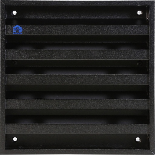 [80616] Renson 431 muurrooster opbouw 165x165mm RAL9005 structuur