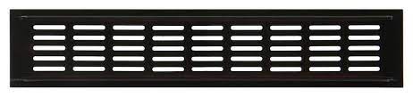 [80629] Renson 381 rooster alu 80x400mm - zwart structuur