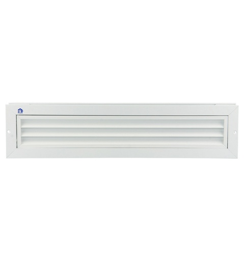 [80648] Renson 461 deurrooster 425x76mm wit