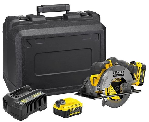 [80949] Stanley Cirkelzaag V20 18V 2X4,0Ah 165Mm