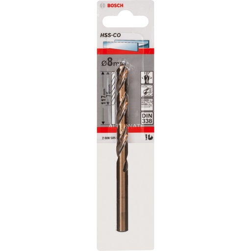 [82181] Bosch - Metaalboor Hss-Co 8Mm