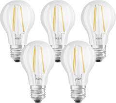 [83537] Led Cla60 E27 7W 806Lm Ww Fil 5X