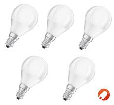 [83538] Led Base Clp40 E14 5,5W Ww Mat 5X