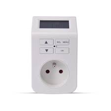 [83545] Schakelklok Dig Week 3680W Wit