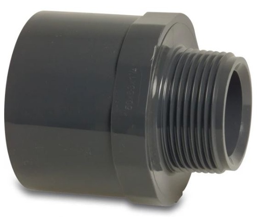 [83607] Druk Pvc Puntstuk 50/63 X 1 1/4