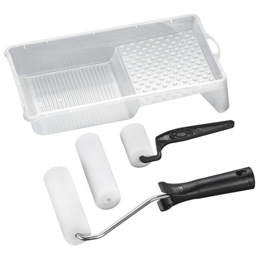 [83615] Lakrollerset Schuim 2X10Cm/1X5Cm + 2 Beugels