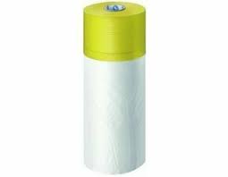 [83647] KOMBIMASK FOLIE/GEEL TEXTIEL DIK 55CMX16M K2CM