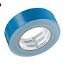 [83656] Textielband 48mmx25M blauw glad