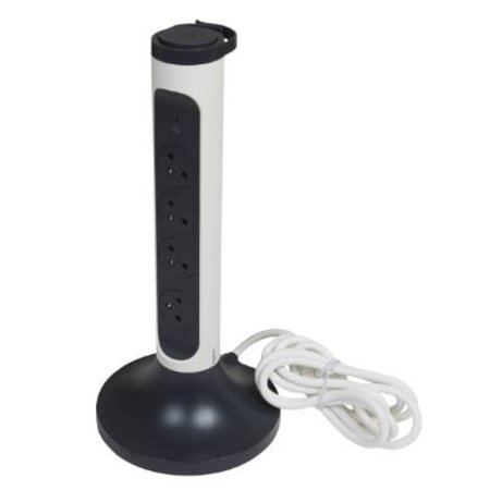 [83715] 4V Stopcontact +Sch +Osb +2M