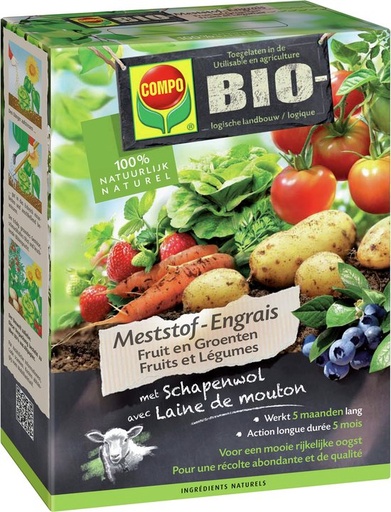 [84757] Bio Meststof Fruit & Groenten 3,5Kg