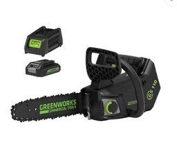 [84806] Greenworks kettingzaag 40V 25CM 2,0AH kit