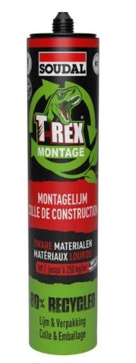[85015] Soudal T-Rex Green Montagelijm Zware Mat 385Ml