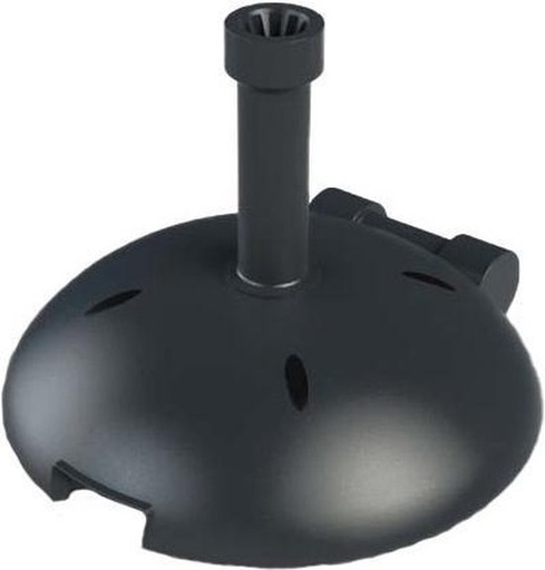 [85286] PARASOLVOET DESIGN 30KG - ANTRACIET - OP WIELEN