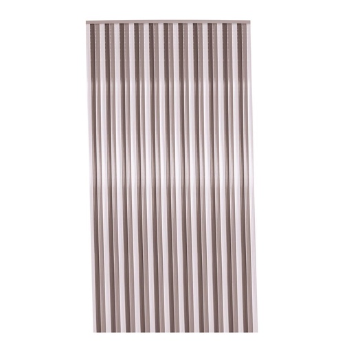 [85376] DOORCURTAIN ARUBA BLACK GREY WHITE 90CM X 200CM