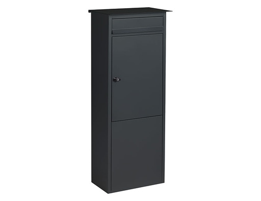 [85486] STAANDE BRIEVENBUS FRANKFRUT MAT ZWART