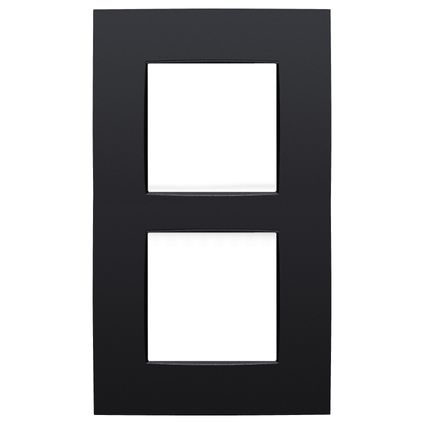 [85661] AFDEKPLAAT 2V VERT INTENSE M BLACK