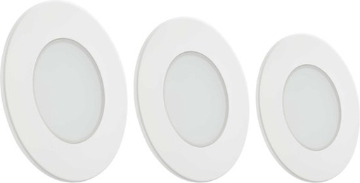 [85860] SPOTS TWILIGHT HYDRO 3PACK 2700K WHITE