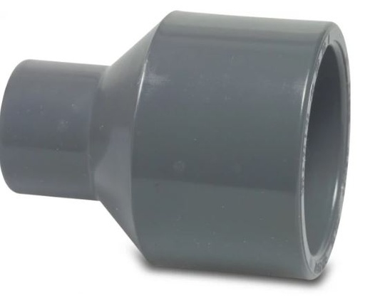 [86049] Druk PVC inzet verloopsok 63/50mm x 25mm 16BAR