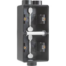 [86220] HYDRO DOOS 2V 1+2 INGANG ZWARR