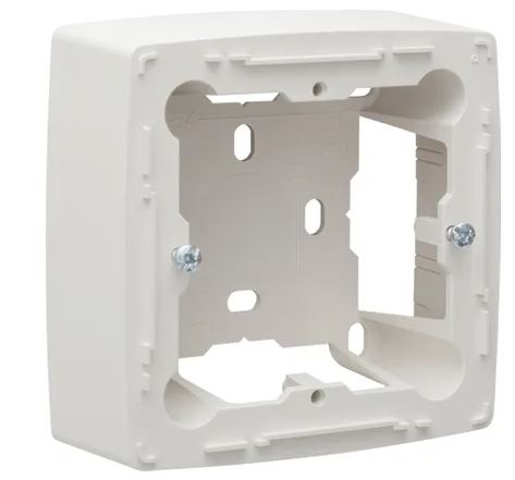 [86319] Niko enkele opbouwdoos wit