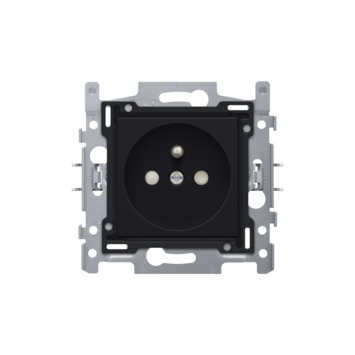 [86324] STOPCONTACT +A 28.5MM BLACK